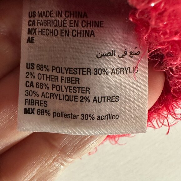 EPIC THREADS GIRLS FAIR ISLE SWEATER LONG SLEEVE FUZZY AND SOFT SIZE M - Picture 7 of 7